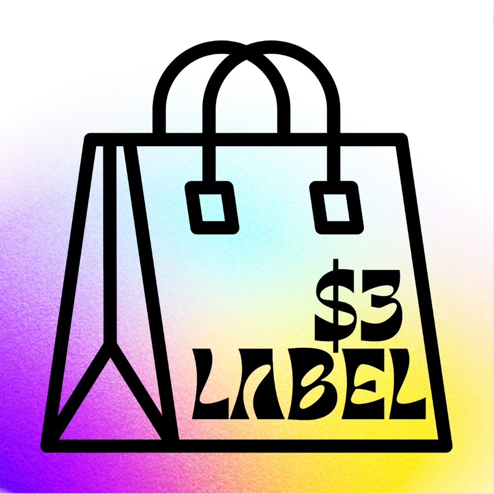 $3 Heavy Shipping Label